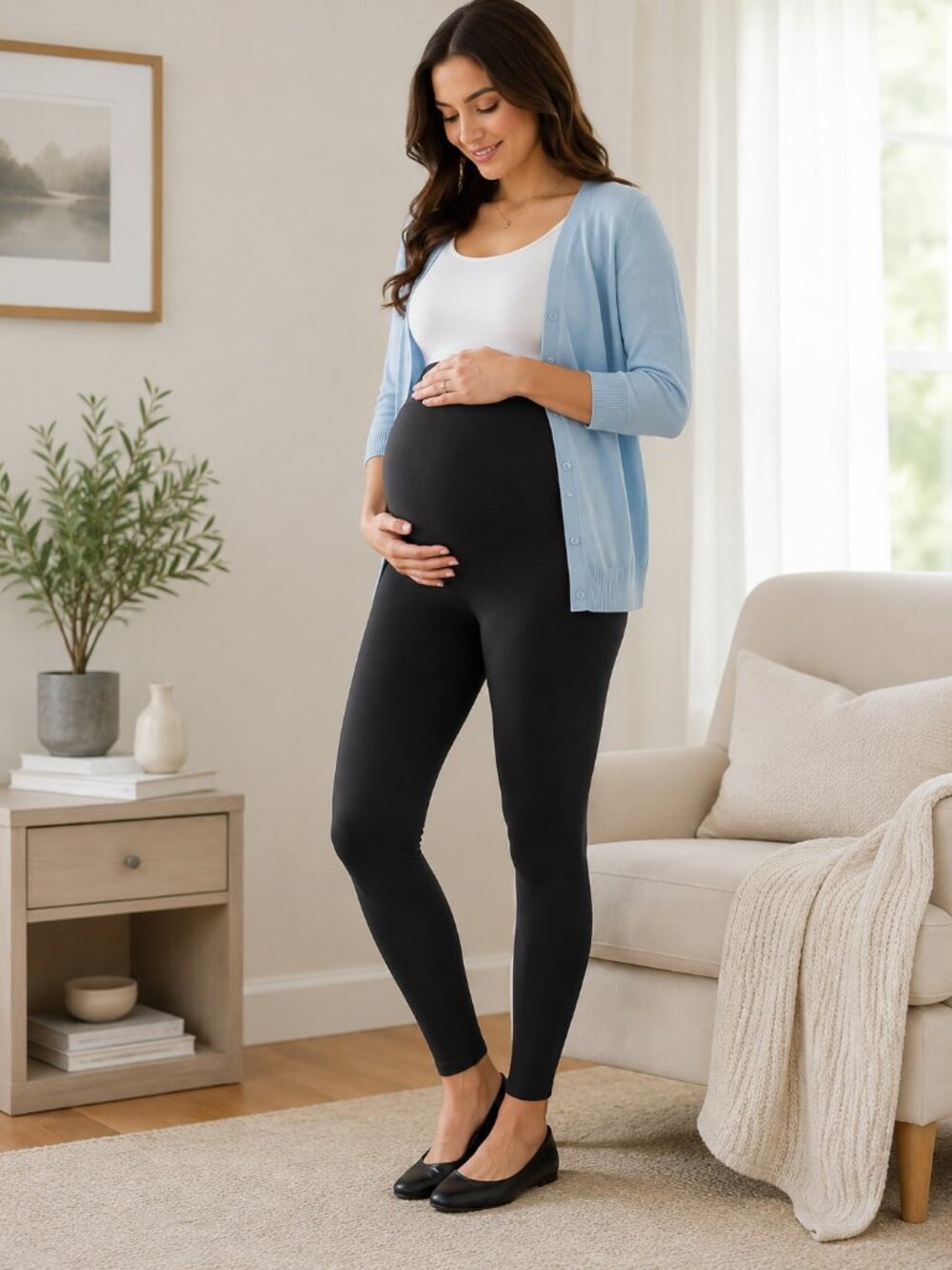 PARASUCO Black Maternity Leggings - NEW - XS,S,XL